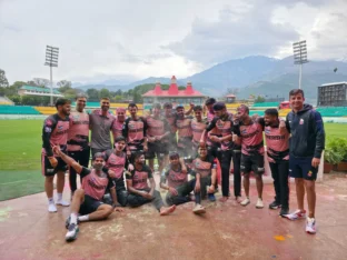 From Yuzvendra Chahal to Ajinkya Rahane: IPL teams celebrate Holi in their camps, heres pictures