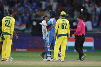 Teary-eyed fan invades pitch to hug KL Rahul after India thrash Australia in Champions Trophy semis
