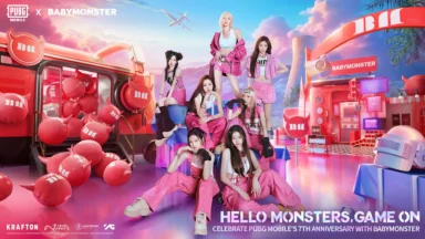PUBG Mobile Teams Up with K-Pop Stars BABYMONSTER for 7th Anniversary