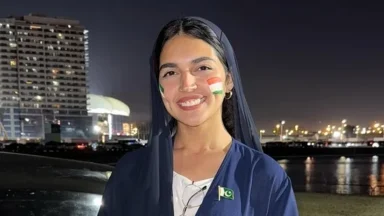 Who is Faryal Waqar? Pakistani Deepika Padukone fan who supports India in Champions Trophy