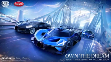 PUBG MOBILE Revs Up with Exclusive BUGATTI Collaboration