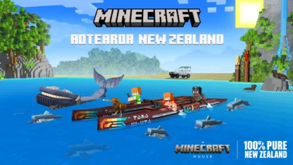 Minecraft invites users to play New Zealand in game mode