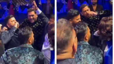 WATCH: MS Dhoni, Suresh Raina dance to Naatu Naatu at Rishabh Pants sisters wedding in Mussoorie