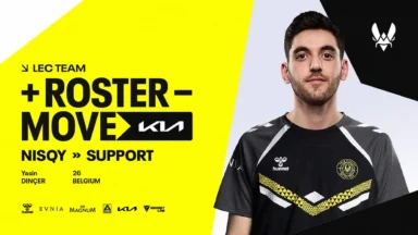 Team Vitality Signs Yasin Nisqy Dinçer to its LEC roster