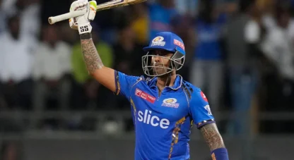 Suryakumar Yadav's fifty takes Mumbai Indians to 'SKY high total'