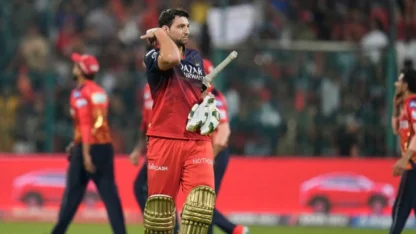 Why is Tim David not playing in todays RCB vs PBKS IPL final?