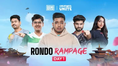 BGMI Creators Unite: RONDO Rampage Day 1 Points Table Is Out