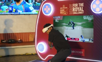 Royal Challenge Packed Drinking Water Game Nights turns Bangalore into a playground