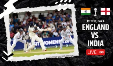 ENG vs IND LIVE Score, Day 4: Hosts end day on 21/0, need 350 to win
