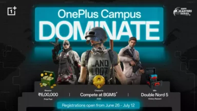 OnePlus announces Campus Dominate – Road to BGMS Season 4: A nationwide college gaming tournament
