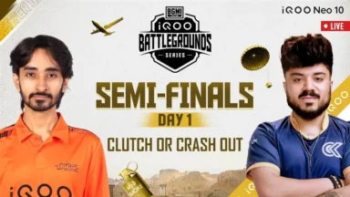 BGMI iQOO Battlegrounds Series 2025: Semifinals Day 1 Groups, Teams, and Stream