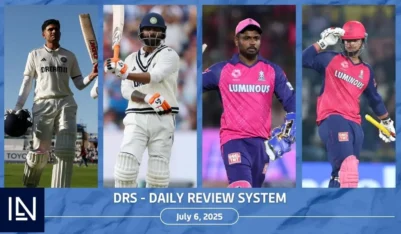 DRS, July 6: Shubman Gill matches Gavaskar, Suryavanshi smashes record ton, IND vs BAN postponed
