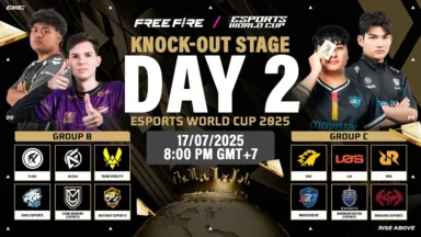Free Fire Esports World Cup 2025: Knockout Stage Day 2 Results Are Out Now