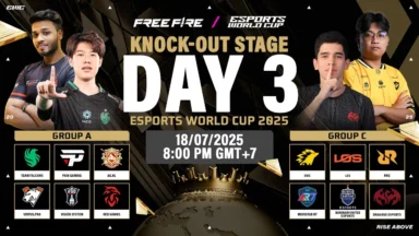 Free Fire Esports World Cup 2025: Knockout Stage Day 3 Teams, Groups, and Stream