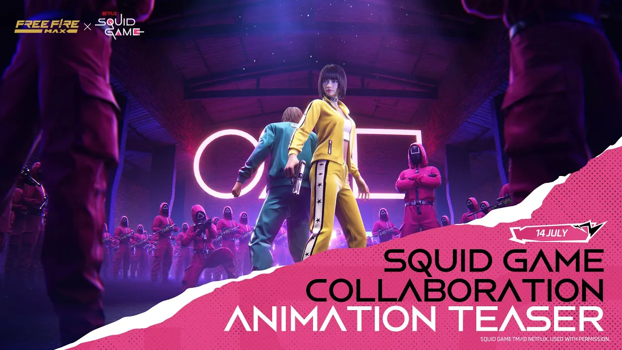 Free Fire Max Squid Game Cooperation Date and more