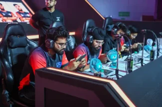 High-stakes gameplay continues at BMPS 2025 as top teams battle for the ₹4 crore prize pool