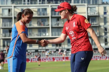 India Women vs England Women, 1st ODI Live Score: Birthday girl Sophie Duckley sets 259-run target