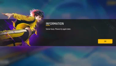 Free Fire Max Server Busy? Heres Whats Happening & What You Can Do