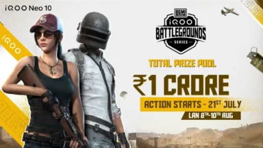 iQOO Battlegrounds Series Brings BGMI LAN with 1 Crore Prize!