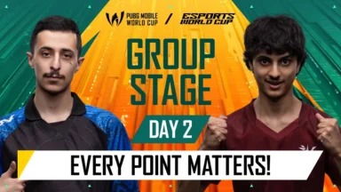 PUBG Mobile World Cup 2025 Live Standings of Group Stage Day 2 Matches