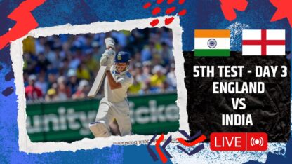 IND vs ENG 5th Test, Day 3 LIVE: Lead approaches 300, India continue to add runs