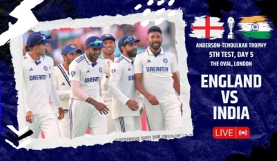 IND vs ENG Live, 5th Test, Day 5: Siraj removes Smith, England need 25 to win