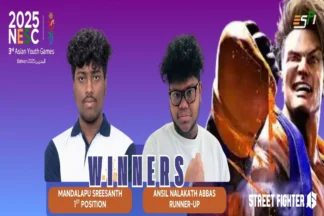 Mandalapu Sreesanth Dominates NESC 2025 Street Fighter 6 Finale, Secures Main Player Spot for 3rd Asian Youth Games