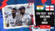 IND vs ENG 5th Test, Day 3 LIVE: India in control, England 50/1 at stumps