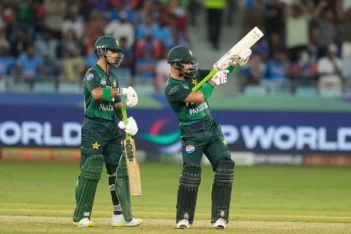 Pakistan opener Sahibzada Farhan goes wild with gun celebration, Indians respond in style