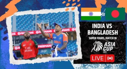 IND vs BAN LIVE, Asia Cup Super 4: Suryakumar joins Abhishek Sharma, India march on