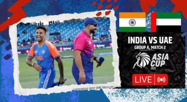 IND vs UAE, Asia Cup: India return to cricket, hammering UAE by 9 wickets in 106-ball clash