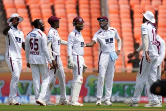 IND vs WI 2nd Test: Why are West Indies players wearing black armbands?