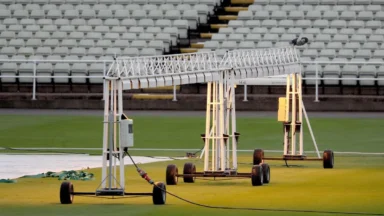 Curator turns to heat lamps to dry Adelaide pitch amid rain ahead of IND vs AUS 2nd ODI