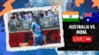 India vs Australia 1st ODI LIVE: Rain slows down after nightmare start for Men in Blue