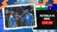 India vs Australia 1st ODI LIVE: Virat Kohli enters as Rohit Sharma goes cheaply