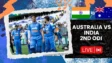 India vs Australia 2nd ODI LIVE: Gill-Rohit struggle against Hazlewood