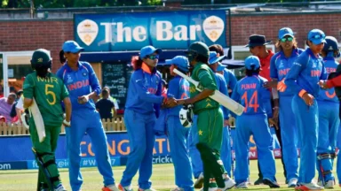 India vs Pakistan match at ICC Womens World Cup to continue Asia Cups with no handshake drama