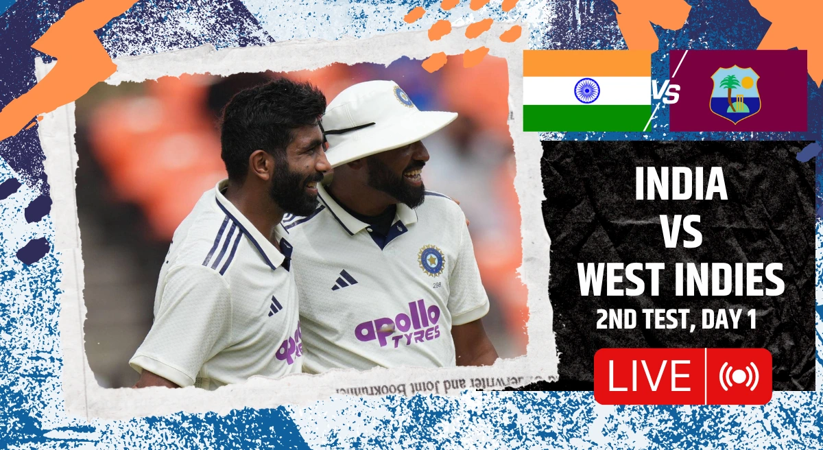 India vs West Indies 2nd Test, Day 4 LIVE: Chase nears 100