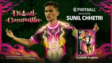 KONAMI Teams Up with Sunil Chhetri to Celebrate Diwali with Exclusive eFootball™ Content