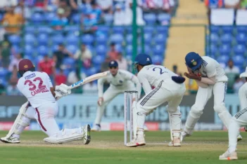 IND vs WI 2nd Test, Day 3 Highlights: Shai Hope, John Campbell slam 50 after Kuldeep Yadav forces follow on, WI trail by 97 runs