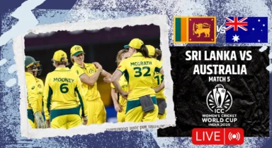 Sri Lanka vs Australia, Womens Cricket World Cup: Match abandoned due to rain
