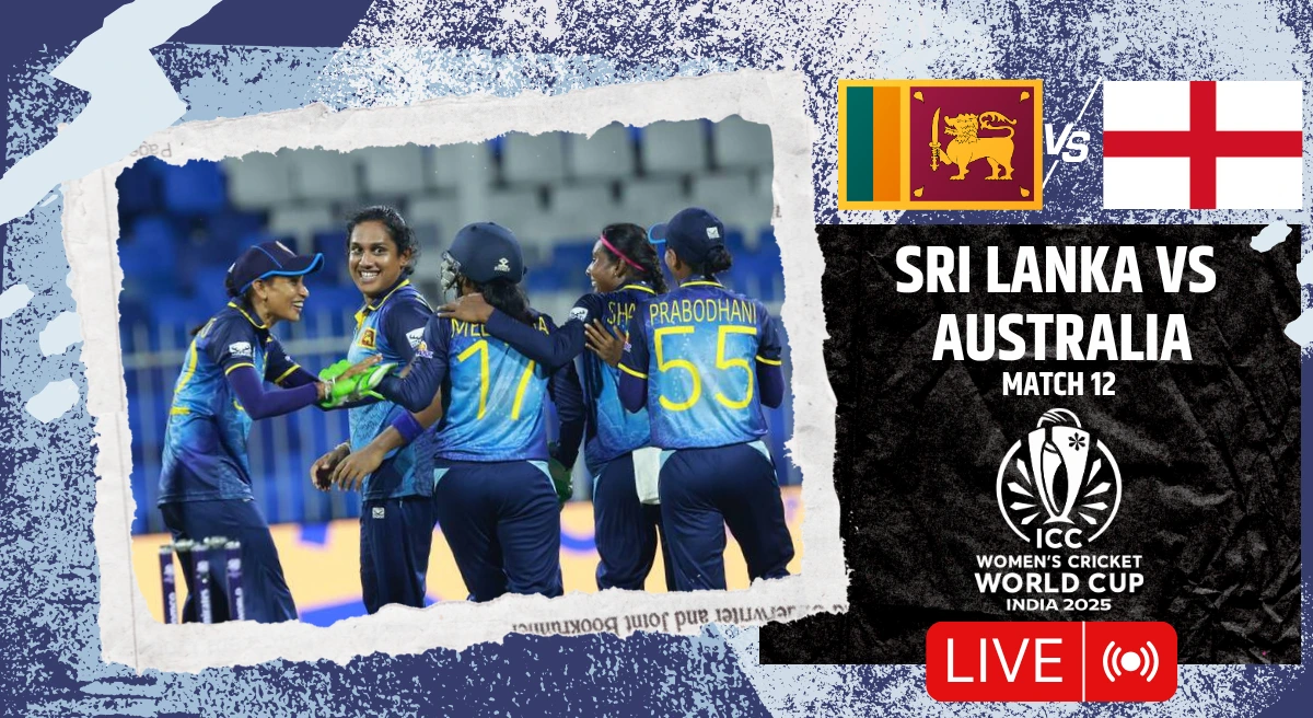 Sri Lanka vs England, Women’s World Cup 2025 LIVE