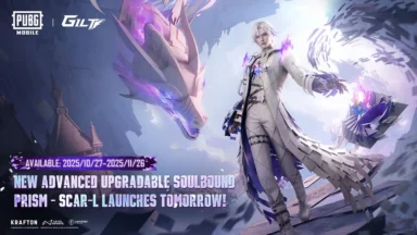 PUBG Mobile Introduces Soulbound Prism SCAR-L and Galeborne Wyrm Glider