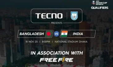 Free Fire Partners with Bangladesh Football Federation for AFC Asian Cup Qualifiers: Bangladesh vs India