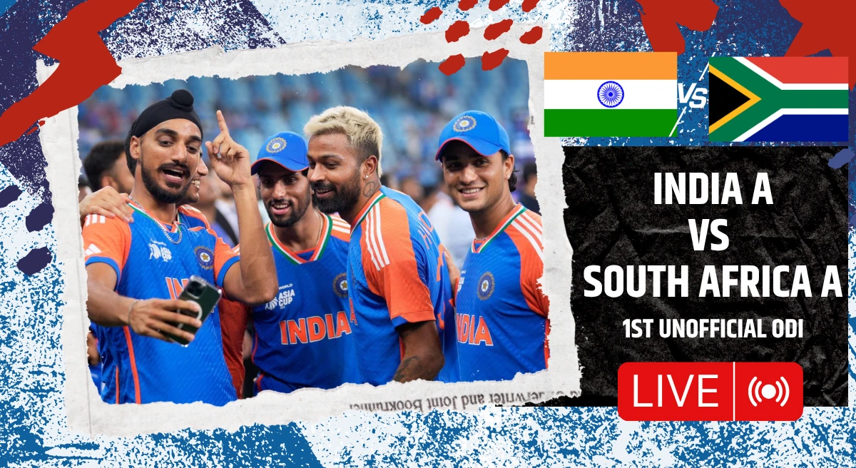 India A vs South Africa A 1st ODI LIVE: Tilak Varma & co eye strong start