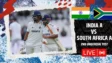 IND A vs SA A LIVE: KL Rahul in action as Kuldeep Yadav plays 2nd Test