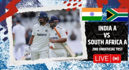IND A vs SA A Live, 2nd Test Day 2: Akash Deep strikes early