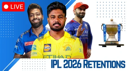 IPL 2026 Retention Day LIVE: Announcement at 5 PM, DC retain Natarajan