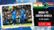 IND vs SA LIVE, 1st ODI: Gaikwad joins Kohli after Rohit Sharma departs for 57