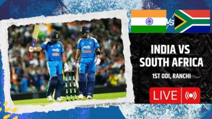 IND vs SA LIVE, 1st ODI: Gaikwad joins Kohli after Rohit Sharma departs for 57